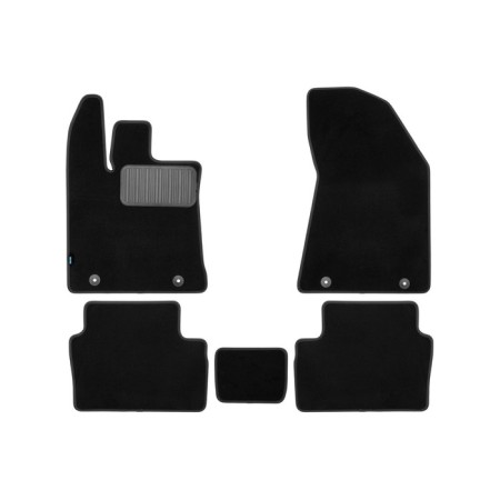 Rugs in the Premium salon for Geely Emgrand SS11 2023- sedan, 5 pcs., Textile