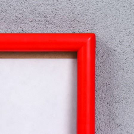 Photo frame plastic L-4 21x30 cm red (plastic screen)-2