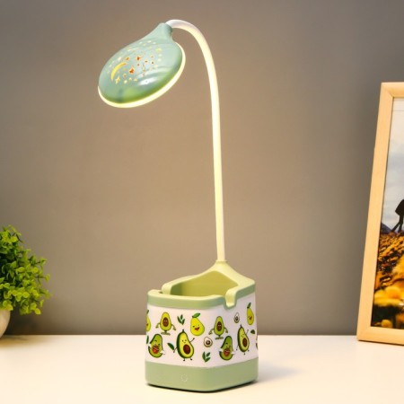 Avocado table lamp LED 3.5W USB AKB 10x10x54 cm Risalux-1