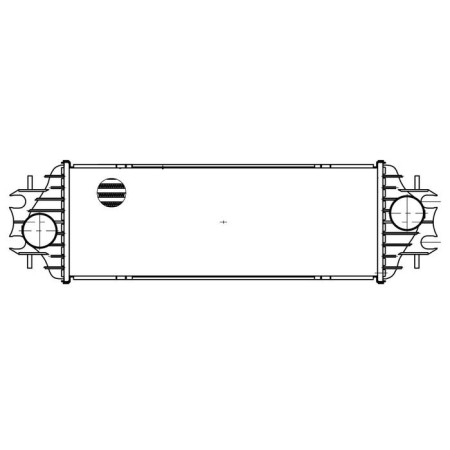 ONV (intercooler radiator) Opel Vivaro a (01-) 1.9dti 91166035, Luzar Lric 2145-2