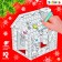 House-coloring 3 in 1 "New Year dance"