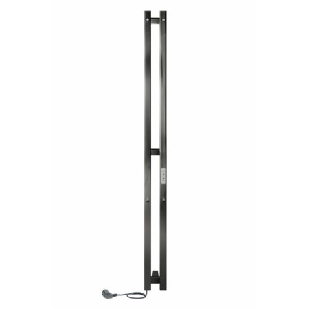 Electric towel Indigo Style Pro, 1200x100 mm, hidden installation, chrome-1