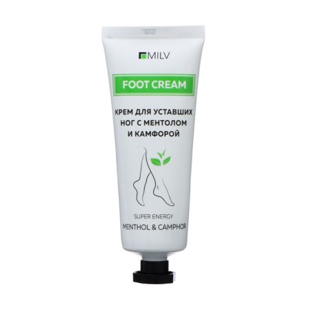 Milv tired legs with menthol and camphor, 70 ml