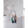 Apron of a kitchen with a “forever together” photo print, adjustable, size OS