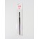 Brush d/makeup d/eyebrows, eyeliner 14 (± 1) cm nylon plastic black bag QF