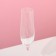A set of glasses for champagne Viola, 6 pcs, 190 ml, crystal glass