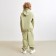 Pants Children's Minaku: Basic Line Kids olive color, height 122