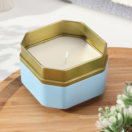 Aromatic candle in the Bank "Aromatic Candle", English pear and freesia, big-1