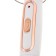 The curling iron Luazon LW-05, 35 W, ceramic coating, D = 25 mm, 220 ° C, white