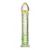 Unrealistic phallimitator Sexus Glass, glass, transparent, 16.5 cm