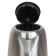 Electric kettle JVC JK-KE1716, Metal, 2200 watts, 1.7 l, silver