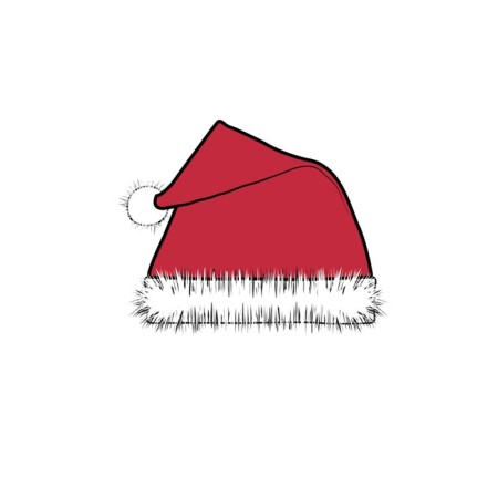 Santa hat for the girl PlayTode, size 56-5