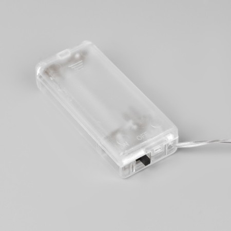 Garland “thread” 2 m with nozzles “frog”, ip20, transparent thread, 10 LED, glow warm white, AAH2-5