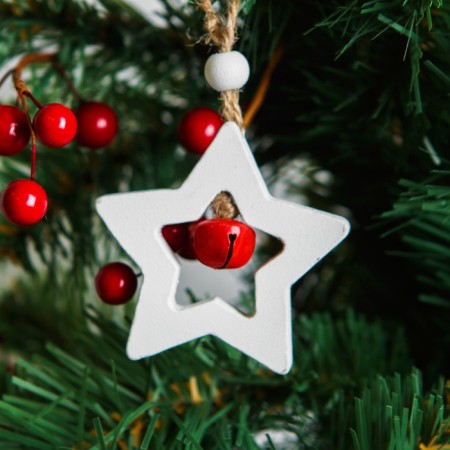 New Year's Suspension "Figures", with a bell, mix-1