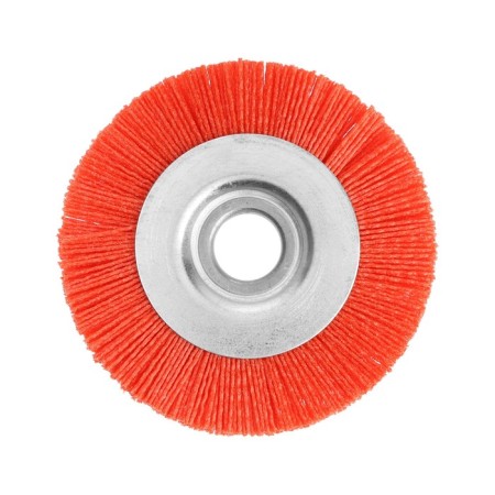 Nylon brush for ushm tundra, flat, landing 22 mm, 125 mm-1