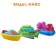 Rubber toy for the bath "Sea Transport", 7.5 cm, types of mix, crush me