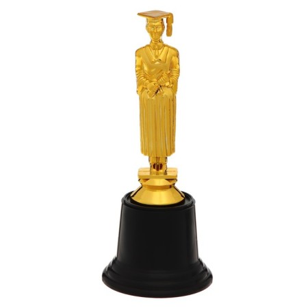 Figure for application for graduation "graduate", plastic, height 17.5 cm