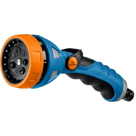 A pistol for watering, 7 modes, fast -fast connection, metal, Grinda Proline