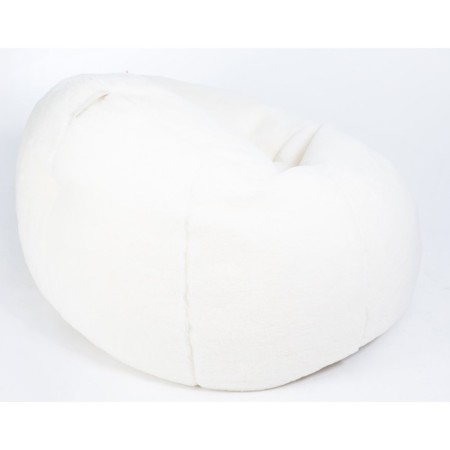 The armored chair is "software", small, milk color, fur-3