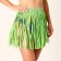 Hawaiian skirt, 40 cm, green color