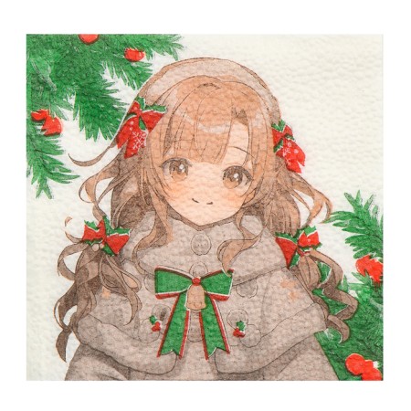 New Year's napkins “Happy New Year: Anime”, single -layer, 24x24 cm, 20 pcs.-3
