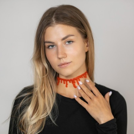 Carnival accessory -chopper "Blood"-1