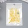 Glass glass 11/0 "matte. Melange yellow" 10 g