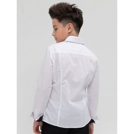 Surchashka upper for boys, height 146 cm, white color-3