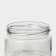 A set of glass cans with a black cover and label, TO-82, 0.25 l, 6 pcs