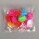 Clips for plants "Flower", set of 10 pcs., Mix