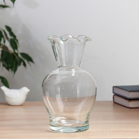 Vase "Anterra" wavy edge 22x12.5 cm, 1.6l 1729/2