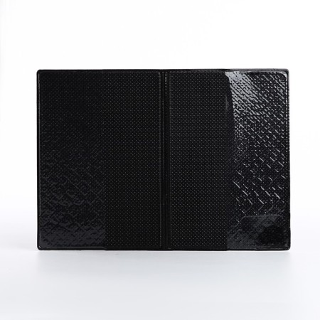 Cover for passport, black color-5