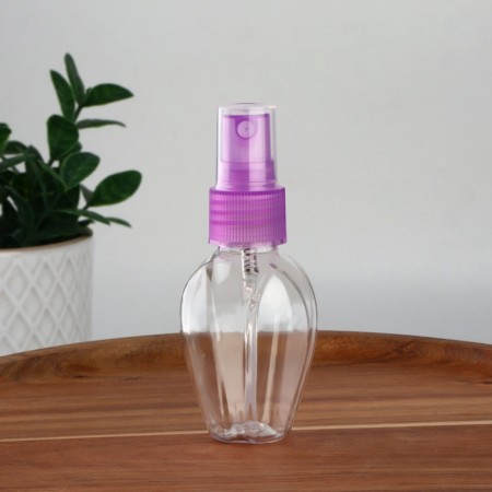 A bottle for storage, with a sprayer, 45 ml, color mix/transparent-3