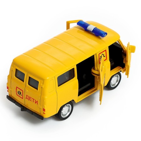 Metal machine "UAZ-3962. Children ", inertia, 1:43, mix-3