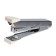Stapler Kangaro No. 10, up to 20 sheets, metallic copus, built -in anti -stepler, 50 brackets, mix