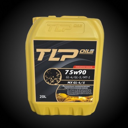Transmission oil TLP MX 75W-90 GL4/GL5/MT-1, synthetic, 20 liters
