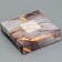 Confectionery packaging, box Present for You, 14 x 14 x 3.5 cm