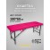 Cosmetological couch with a face for the face Massage Basic SV, size 180 × 60 × 72 cm, color fuchsia