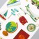 Stickers Paper "Travel" set 2 sheets 20x15 cm