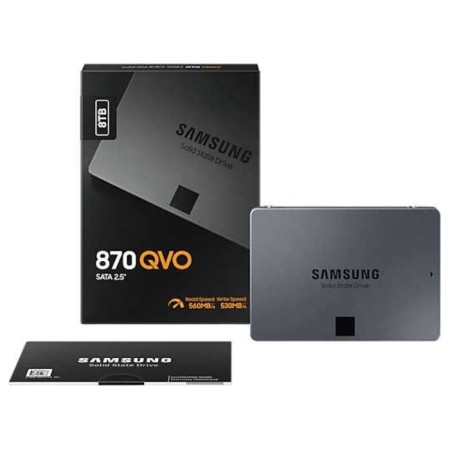 SSD Samsung SATA-III 8TB MZ-77Q8T0BW 870 QVO 2.5 "-8