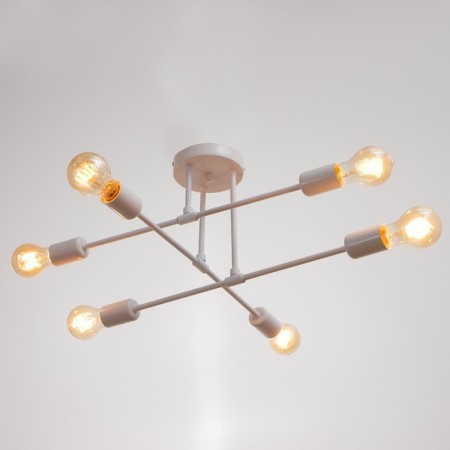 Chandelier 2544/6wt e27 40W white Bayerlux-1