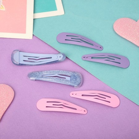 Invisibility for hair "Sofia" (set 6 pcs) spring, 4.5 cm-2