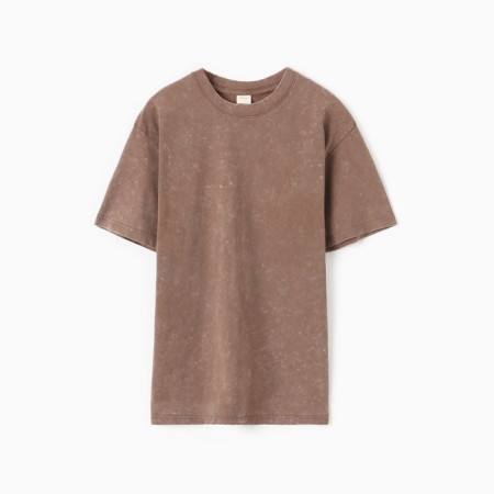 Men's T-shirt Minaku, color in brown, river 52-54-1