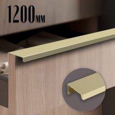 The handle Cappio RT001, L = 1200 mm, m/o 1160 mm, color satin gold, 4 pcs.