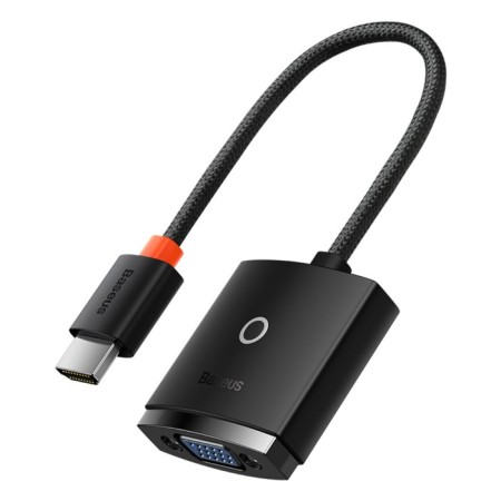 Adapter Baseus, HDMI-VGA, black-4
