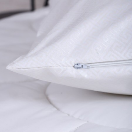 Greek ornament lightning pillowcase, 50x70 cm, 70% polyester, 30% cotton-2