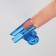 Clamps for nail extension, 3 cm, 5 pcs, color mix