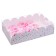 Cookie box, confectionery packaging with PVC lid, “happiness is waiting for you”, 20 x 30 x 8 cm
