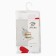 Facial towel "Hearts" 45x90 cm, 100% HL, waffle leaf