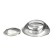 Thermal-haired mini of polycarbonate, d = 30 mm, UV protection, transparent, set of 50 pcs.